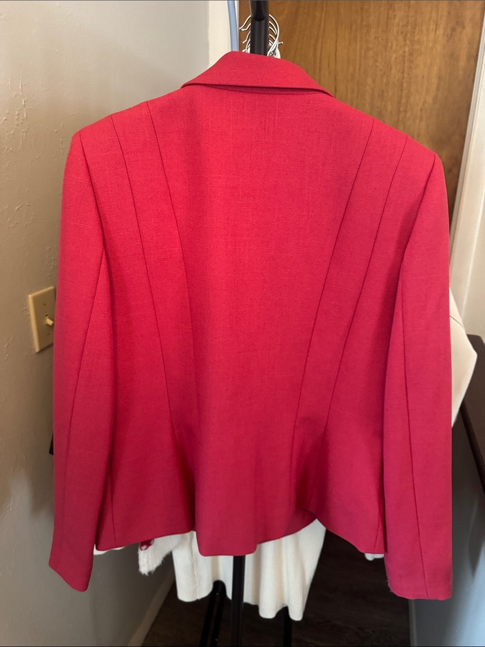 Preston & York Raspberry Pink Single-Button Blazer - Picture 5 of 5
